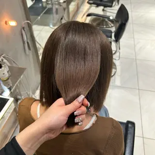 ミディアム 頭身浴ヘッドスパ/艶 カラー/kokonaのヘアスタイル