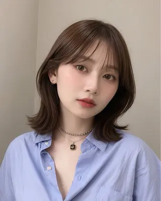ショート 丸山 心 / 艶カラーのヘアスタイル