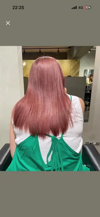 カラー 🪺透明感カラー/ ブリーチ/カエデ🪺のヘアスタイル