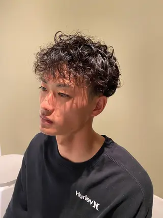 パーマ メンズ &72 takiのヘアスタイル