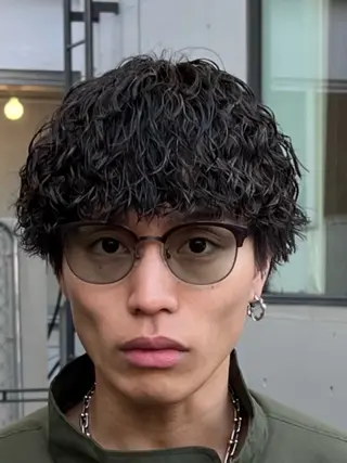 パーマ メンズ fifth 清水睦月のヘアスタイル