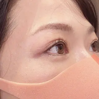 マツエク・マツパ アイブロウ レイヤーカット*艶* 蒲生四丁目*山保美月のヘアスタイル