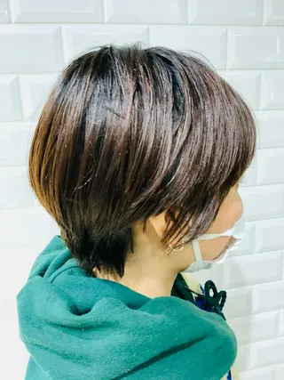 ショート appiis 柳田葵　横浜のヘアスタイル
