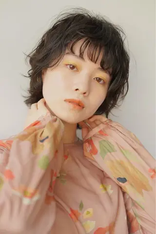 ショート 骨格/顔タイプ/ パーソナルカラー菅原のヘアスタイル
