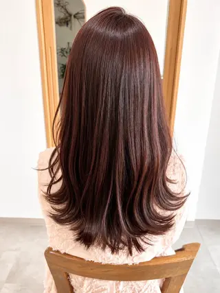 ミディアム 前髪・顔周りカット☆ あらいみゆのヘアスタイル
