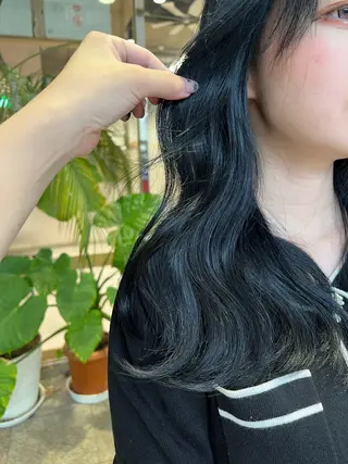 セミロング カラー 透明感カラー/レイヤ ー/ MARIEのヘアスタイル