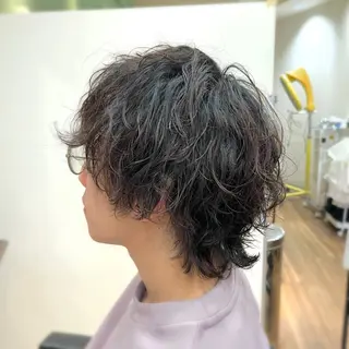 ショート パーマ メンズ 森山 雄太のヘアスタイル