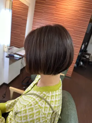 ショート カラー 💜推しインナー カラー/菊池柊真💜のヘアスタイル