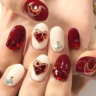 ネイル 渋谷／チップ長さ出し 👑アプレgel-xのネイルデザイン