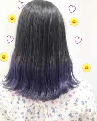 ミディアム カラー 新宿駅近♡個室 ♡関口三都季🌜のヘアスタイル