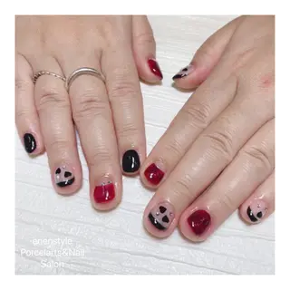 ショート ネイル 🐾enen style 🐾のネイルデザイン