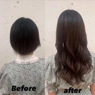 ロング ブリーチ/エクステ/ 透明感カラー/さくらのヘアスタイル