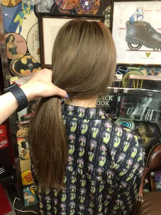 ミディアム ヘアアレンジ KOYA コヤのヘアスタイル
