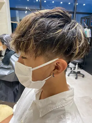 カラー メンズ 似合う髪型見つけます AYAKAのヘアスタイル
