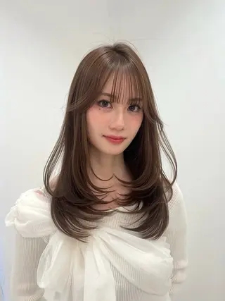 ロング カラー トレンドヘア /mina♡のヘアスタイル