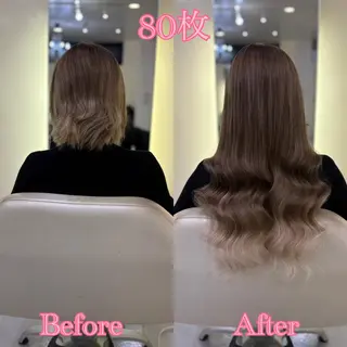 ロング シールエクステ ♡SAORI♡のヘアスタイル