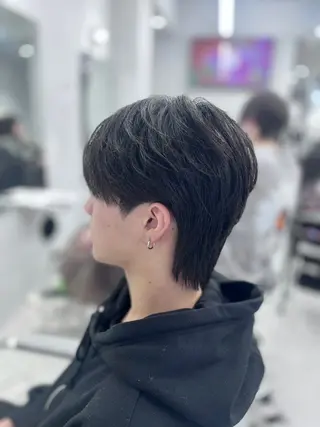 ミディアム 無料カットモデル ユナのヘアスタイル
