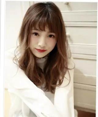 ロング 🇰🇷韓国風艶髪✨ 髪質改善 倉岡しおんのヘアスタイル