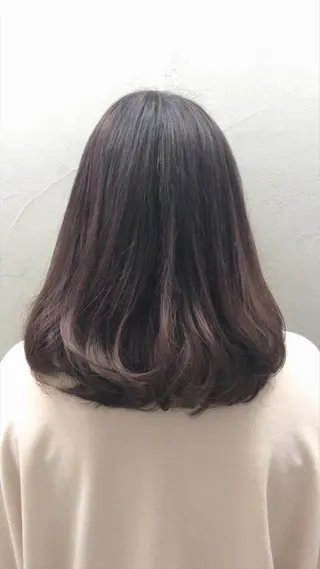 セミロング カラー 新宿御苑前/ボブ 髪質改善Ryuseiのヘアスタイル