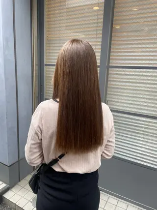 ロング 🌷【暖色艶カラー】 shiori🌷のヘアスタイル