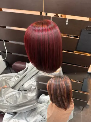 ミディアム 千葉 涼平のヘアスタイル