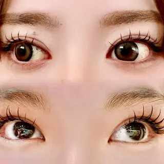 マツエク・マツパ Rika⭐️ moran plusのマツエク・マツパデザイン