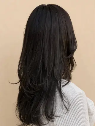 ロング 透明感カラー🎨/ レイヤー/真野のヘアスタイル