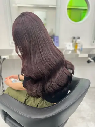 ロング 🍒韓国暖色ヘア NO.1🍒🪽のヘアスタイル