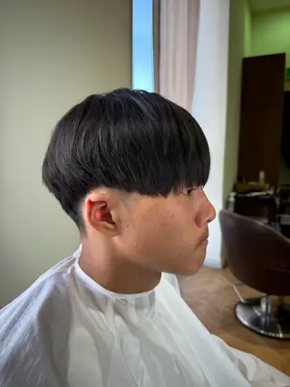 ショート メンズ 溝口 槙里也のヘアスタイル