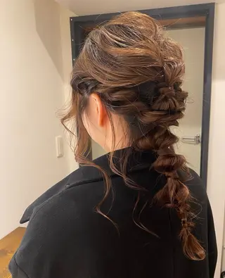 ロング 伊藤 優花のヘアスタイル