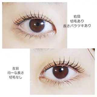 マツエク・マツパ Vie  Ange erikaのマツエク・マツパデザイン