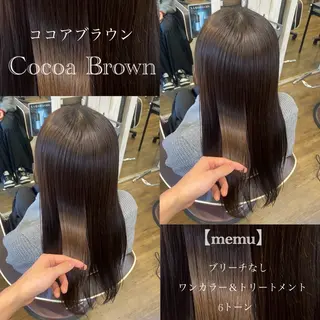 セミロング カラー 🫧美髪＆艶カラー 増田魁土🫧のヘアスタイル