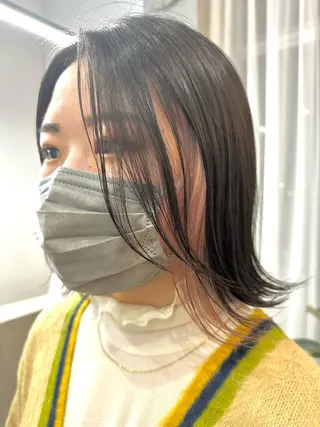 ショート カラー アライ ナタカのヘアスタイル