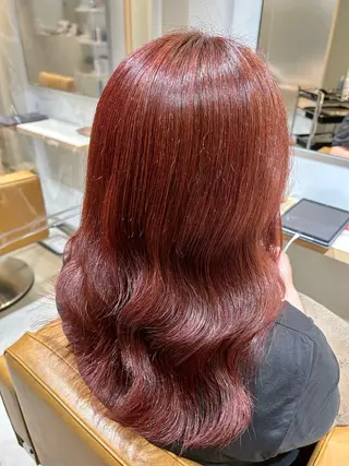 カラー 艶髪/韓国風🤍🖤 小林実央のヘアスタイル