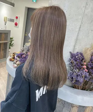 セミロング Loob.TOKYO MIYA🌈のヘアスタイル