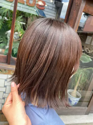ショート カラー ヘアアレンジ Hikari /京都駅美容室のヘアスタイル