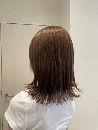 ミディアム カラー このみ/透明感カラー /ヘアアレンジ🫧のヘアスタイル