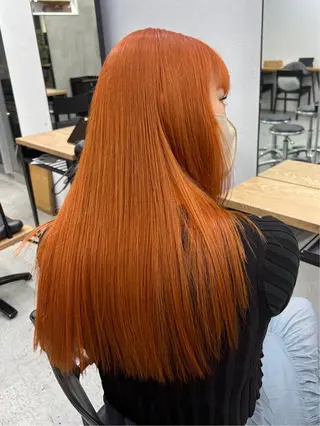 ロング カラー ハイトーン艶カラー/ MIZUKI🌟のヘアスタイル