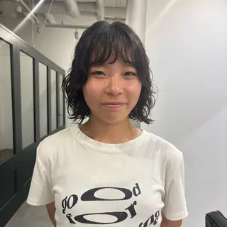 ショート パーマ ハードパーマ Rico💜のヘアスタイル