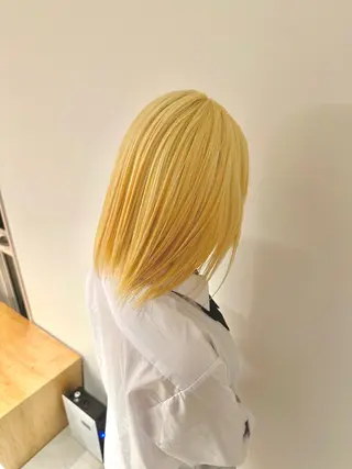 セミロング カラー 🔥メンズ特化 /パーマ&カット🌀のヘアスタイル