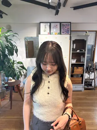 ロング カラー ショートカット透明感 カラー/gima🌱のヘアスタイル