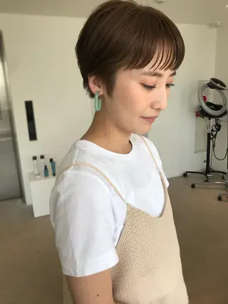 ショート 似合わせcut 🔥yutakaのヘアスタイル