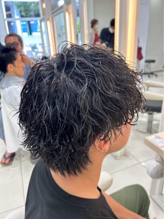 メンズ 🪽towa / 透明感カラーのヘアスタイル