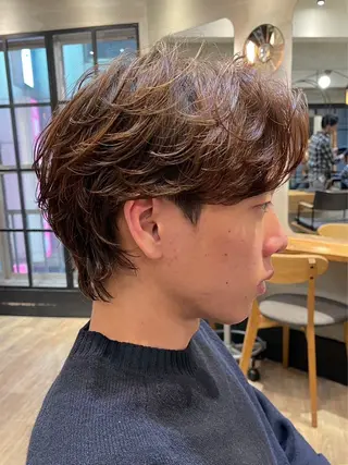 パーマ メンズ メンズ特化ニュアンス パーマ　RYOのヘアスタイル