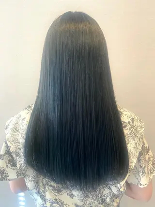 ロング カラー 都甲 純花のヘアスタイル
