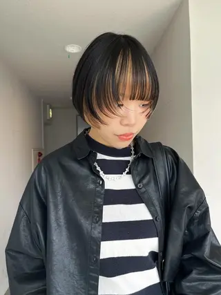 ショート カラー IROW/イロウ天神 大名店 yamaのヘアスタイル