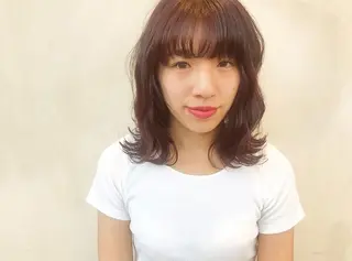 ミディアム カラー 大阪福島Sayaka 韓国束感マツエク🤍のマツエク・マツパデザイン