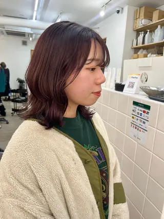 ミディアム カラー 🌼sunc HINAMI🌼のヘアスタイル