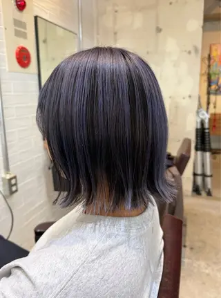 ショート カラー 🦩レイヤー|透明感 カラー🦩makoのヘアスタイル
