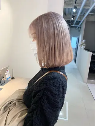 ミディアム カラー 掛田 翔のヘアスタイル